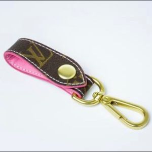 Upcycled Louis Vuitton key chain!
